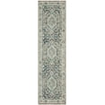 thumbnail image 2 of SAFAVIEH Phoenix Phylliss Border Runner Rug, Grey/Blue, 2'3" x 8', 2 of 7