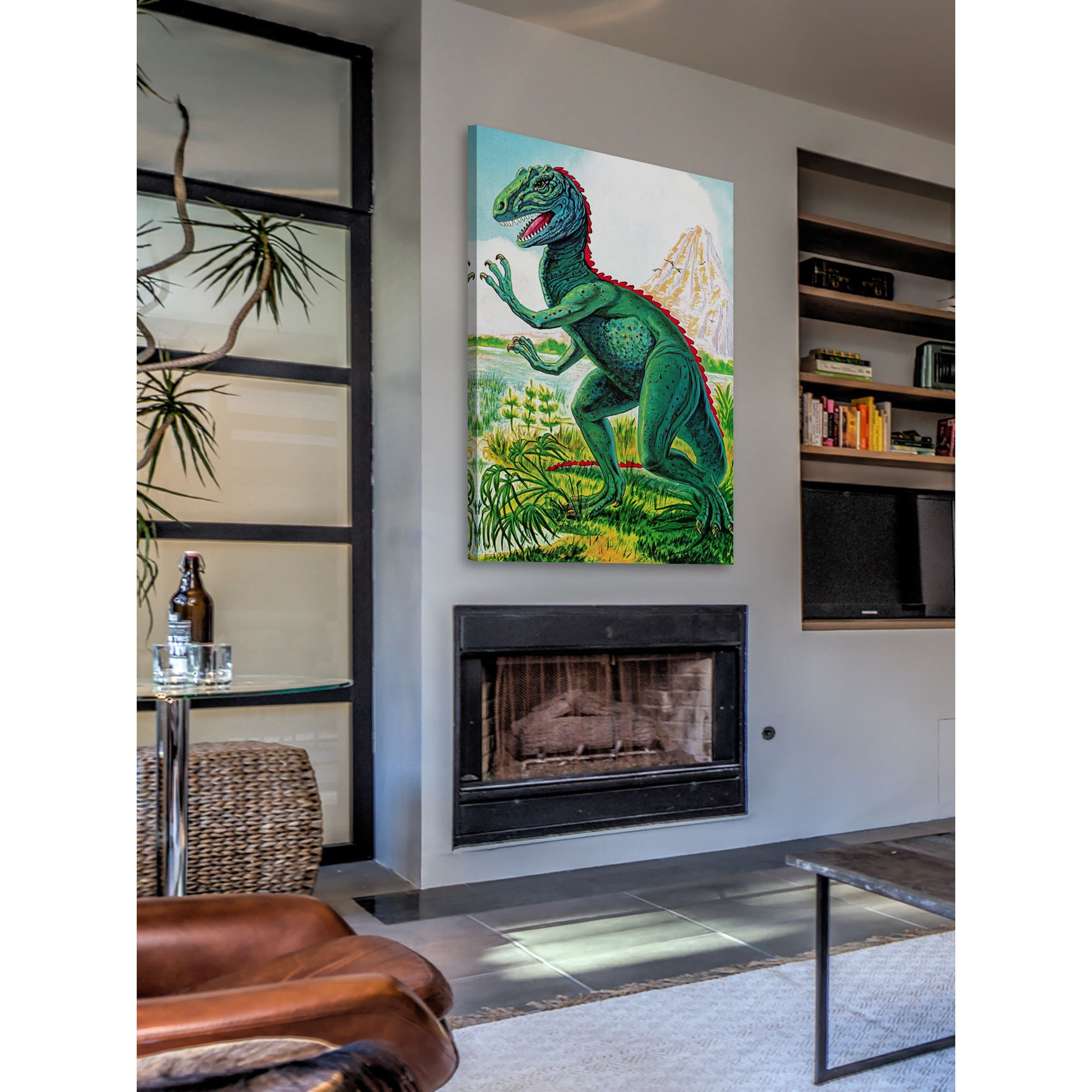 Marmont Hill "Ceratosaurus" by Curtis Painting Print on Canvas