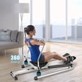 thumbnail image 5 of Costway SP37196 Hydraulic Rowing Machine, Black, 220 lbs, 5 of 9