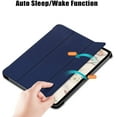 thumbnail image 3 of elitegadget Case for iPad Air 11-inch M2 (2024) / iPad Air 5th 10.9 Inch Tablet - Slim Lightweight Trifold Shell Stand Cover Case (Navy Blue), 3 of 5