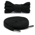 thumbnail image 2 of 2Pair Flat Shoe Laces Replacement for Sneakers Boots Athletic Shoes 24 - 72 Inch, 2 of 10