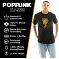 thumbnail image 4 of Black Adam, Beveled Emblem Unisex Adult T Shirt, 4 of 5