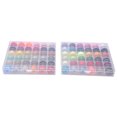 thumbnail image 1 of Hilo de bobina ANGGREK 72 Colores Transparente con 2 Piezas de máquina de Coser, 1 of 8