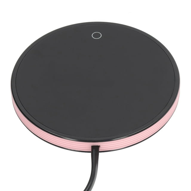 Mug Warmer, Coffee Cup Warmer Low Power 18W For Milk For Desk Pink