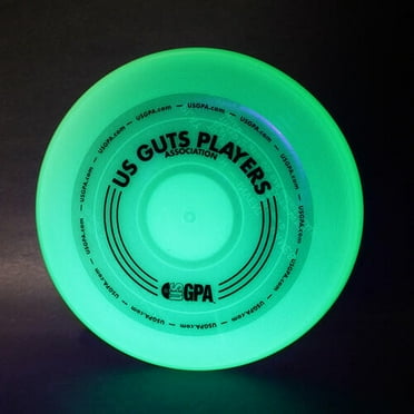 Wham-O Glow Guts Pro Model 15 Frisbee for Guts Game