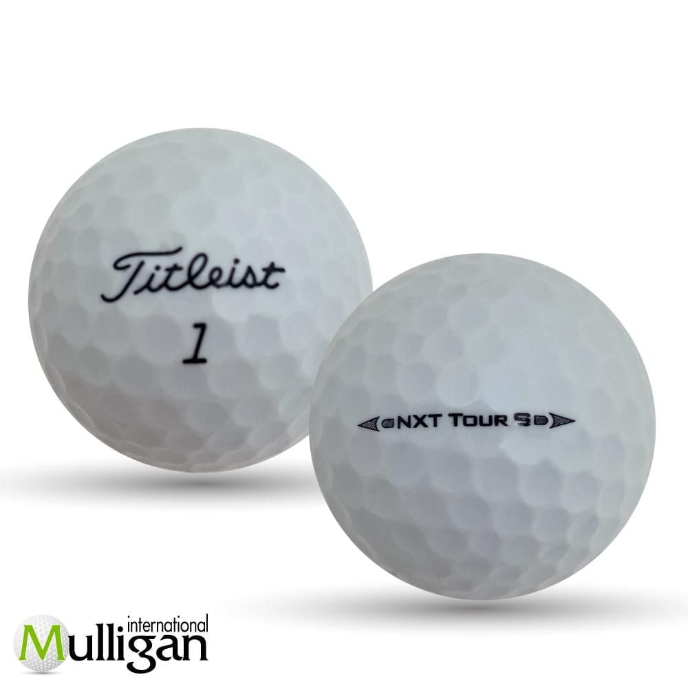Mulligan - 48 Titleist NXT Tour S 5A Recycled Used Golf Balls, White