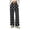 02-Black, variant on Women's Camo Wide Leg Pants High Waisted Drawstring Lounge Pants with Pockets Casual Loose Fit Bottoms for Daily Outdoor Street Wear Soft Comfy