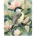 thumbnail image 2 of Popp, Grace 12x14 White Modern Wood Framed Museum Art Print Titled - Veiled Aviary I, 2 of 4