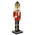 thumbnail image 6 of Gymnture Nutcracker Ornament Xmas Puppet Decor Wooden Nutcracker Statue Christmas Decoration, 6 of 11