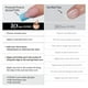 thumbnail image 5 of Press On Nails BtartboxNails XCOATTIPS French Tips, color azul, 150 unidades, 5 of 6