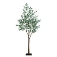 thumbnail image 2 of Nearly Natural 6ft. Lighted Artificial Fruiting Olive Tree with 280 Warm White LED Lights, 2 of 8