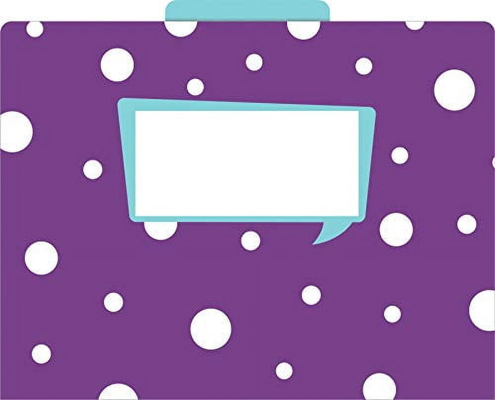 Barker Creek Letter-Size File Folders 12 Count - Happy (LL-1334)