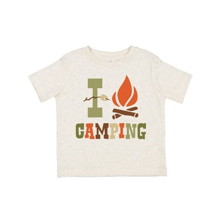 

Inktastic I Love Camping Gift Toddler Boy or Toddler Girl T-Shirt