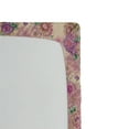 thumbnail image 3 of Ambesonne Floral Design Fitted Sheet, Flowers Cottagecore, California King, Pale Khaki Pale Pink, 3 of 5