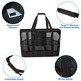 thumbnail image 6 of Loritta Beach Bag for Women Foldable Large Tote Bag with Multiple Pockets Waterproof Mesh Bag Portable for Summer Beach Picnic Camping, 6 of 7
