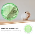 thumbnail image 4 of Pelota para correr de hámster de 10CM, pelota de ejercicio para correr, Mini pelota para animales pequeños y mascotas (verde), 4 of 4