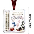 thumbnail image 7 of Christmas Cash Gift Holder Ornament, Crystal-Clear Money Holders for Cash, 7 of 7