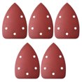 thumbnail image 1 of Unique Bargains Mouse Detail Sander Sandpaper Pads Flocking Sanding Paper Assorted 320Grits 5pcs, 1 of 5
