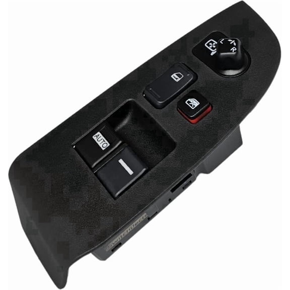 2003-2004 Honda Accord Coupe Window Master Switch Full Assembly (Without Heated Mirrors, 2003, 2004, 03, 04)