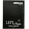 3 Pack 100 Count LeftHanded Spiral Notebook, College Ruled