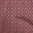 thumbnail image 1 of oneOone Silk Tabby Maroon Fabric Kids Animal Craft Projects Decor Fabric Printed By The Yard 42 Inch Wide, 1 of 4