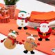 thumbnail image 5 of 6 piezas de bolsa para cubiertos de Navidad, bolsas para cubiertos de Navidad, decoración de mesa para regalos de Navidad, 5 of 5