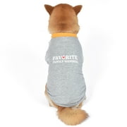 The Dodo: Marled Grey T-Shirt for Dogs, Small Dog Clothes