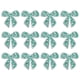 thumbnail image 1 of Uxcell 12-Pack Parches de Strass en Forma de Lazo de 6cm Verde Oscuro Apliques Adhesivos Brillantes para DIY/Ropa/Zapatos/Bolsas, 1 of 7