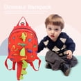 thumbnail image 2 of Mochila de Dinosaurio, Bolsa de Dibujos Animados para Niños Con Mochila de Gran Capacidad para preescolar Ajustables, 2 of 8
