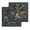 Black, variant on Navy Blue Flowers Kitchen Dish Towels for Drying Dishes Set of 4, Spring Floral Elegant Pastoral Botanical Waffle Weave Microfiber Hand Tea Bathroom Towels Quick Dry & Absorbent Towel 15.7x23.6