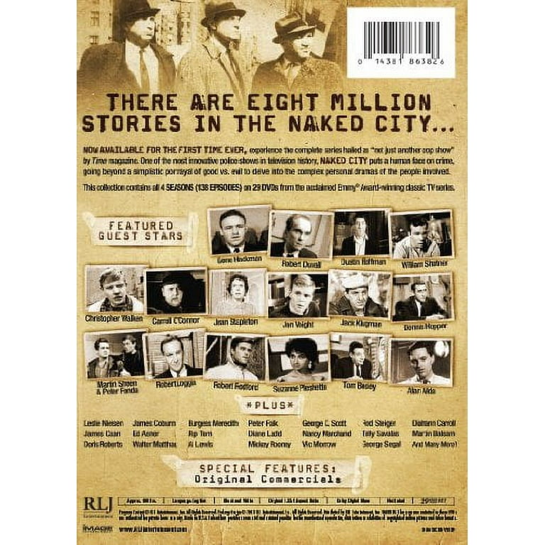 Naked City: The Complete Series (DVD) - Walmart.com