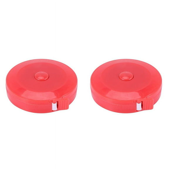 2X Tailor Sewing Retractable Ruler Tape Measure Red 1.5M/60 inch