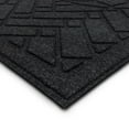 thumbnail image 4 of Mohawk Home Entry Recycled Rubber Non-Slip Indoor Outdoor Stoney Medallion Onyx Oversize Doormat, 2' X 4', 4 of 8