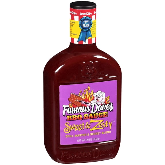 Famous Dave's® Sweet & Zesty™ BBQ Sauce 29 oz. Bottle