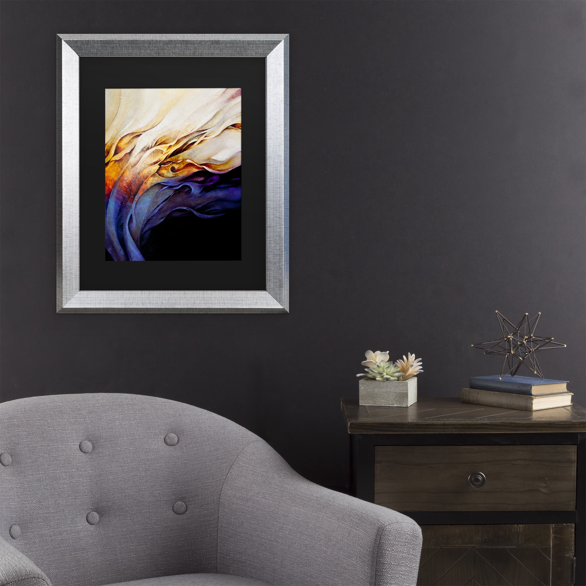 Cody Hooper 'Evoke' Matted Framed Art