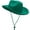 Green, variant on Plain Felt Cowboy & Cowgirl Hat for Men Women, Western Cowboy Hat for Adult