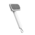 thumbnail image 2 of Fasiaou Pet Ionbrush Self Cleaning Dog Brush for Shedding Control, Double Sided Grooming Tool for Long & Short Hair Pets, Rechargeable Deshedding Brush for Home Use, Reduces Odor & Dirt, 2 of 9