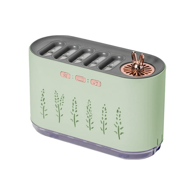 Lksixu USB Humidifier With And Humidity Display Quiet Cool Mist Humidifier For Bedroom And Office Plants Easy To Clean Kitchen Gadgets