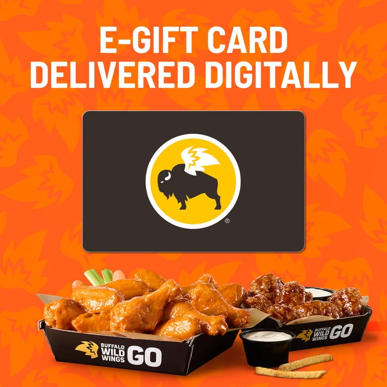 Buffalo Wild Wings eGift Card [Email Delivery] - Walmart.com
