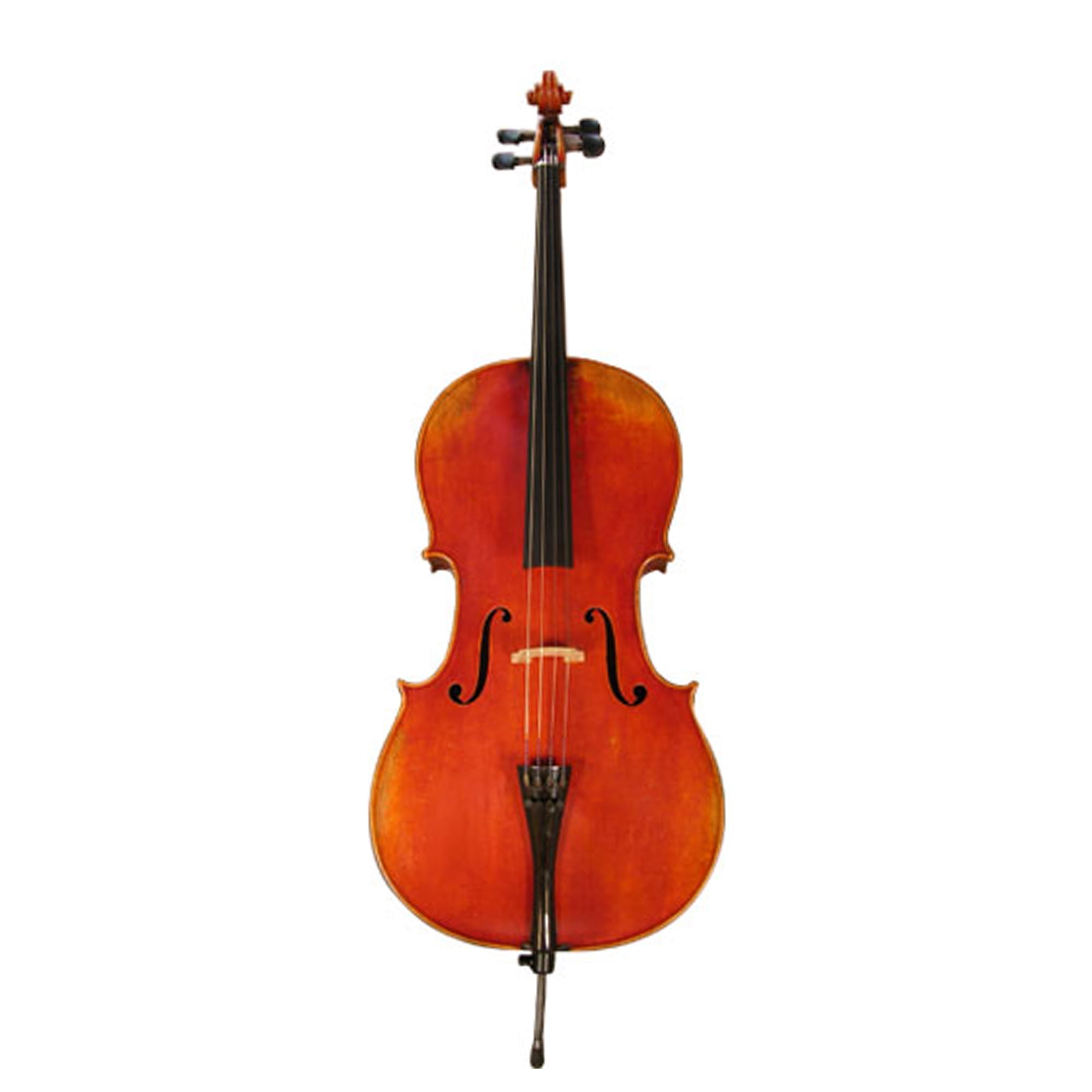 D’Luca Hand-Made French Antique Finish Ebony Cello Outfit, 3/4 Size