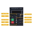 thumbnail image 4 of CNC 1.5KW/2.2W 110/220 Air-Cooled Spindle Kit,Square Air Cooling Spindle Motor + VFD Inverter + 13pcs/Set ER11/ER20 ,Anti-Rust, 4 of 5