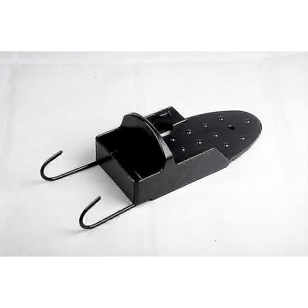 Zerodeko Soporte De Pared Para Tabla De Planchar – Estante De Plástico Con Ganchos De Acero, Ahorra Espacio (31x127x54 Cm)