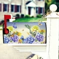 thumbnail image 5 of Souew Mailbox Protective Cover Flower, Mailbox Covers Standard Size 18" X 21" Flowers Mailbox Wraps Post Letter Box Cover for Holiday Garden Yard Decor,Hangs, 5 of 5