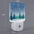 thumbnail image 2 of Sikiie Christmas Trees Led Night Light, Warm White,Cool White Lights for Bathroom,Hallway,Bedroom, Kids Room-EU, 2 of 7