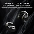 thumbnail image 4 of Savings Up to 30% Off Wired Earbuds Holiday Gift Finder Wireless Earclip Conduction Bluetooth Earphones For Noise Reduction And Non Ear Running Earphones Clearance Under $10, 4 of 4