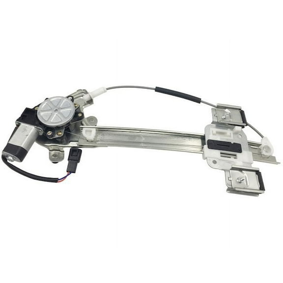 Rear Right Passenger Side Window Regulator with Motor - Compatible with 2000 - 2005 Buick LeSabre 2001 2002 2003 2004