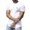 White, variant on O-Neck Short Sleeve Thin Men T-shirt Summer Letter K Print Sport Tee Shirt Streetwear
