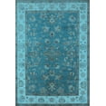 thumbnail image 1 of Ahgly Company Indoor Rectangle Oriental Light Blue Traditional Area Rugs, 8' x 10', 1 of 4