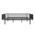 thumbnail image 5 of MODERNLUXE Queen Size Metal Sofa Daybed, Black, 5 of 9