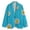 132, variant on Hemp Leaf Reggae Pattern Print Men'S Blazer, Hippie Fun Novelty Blazer